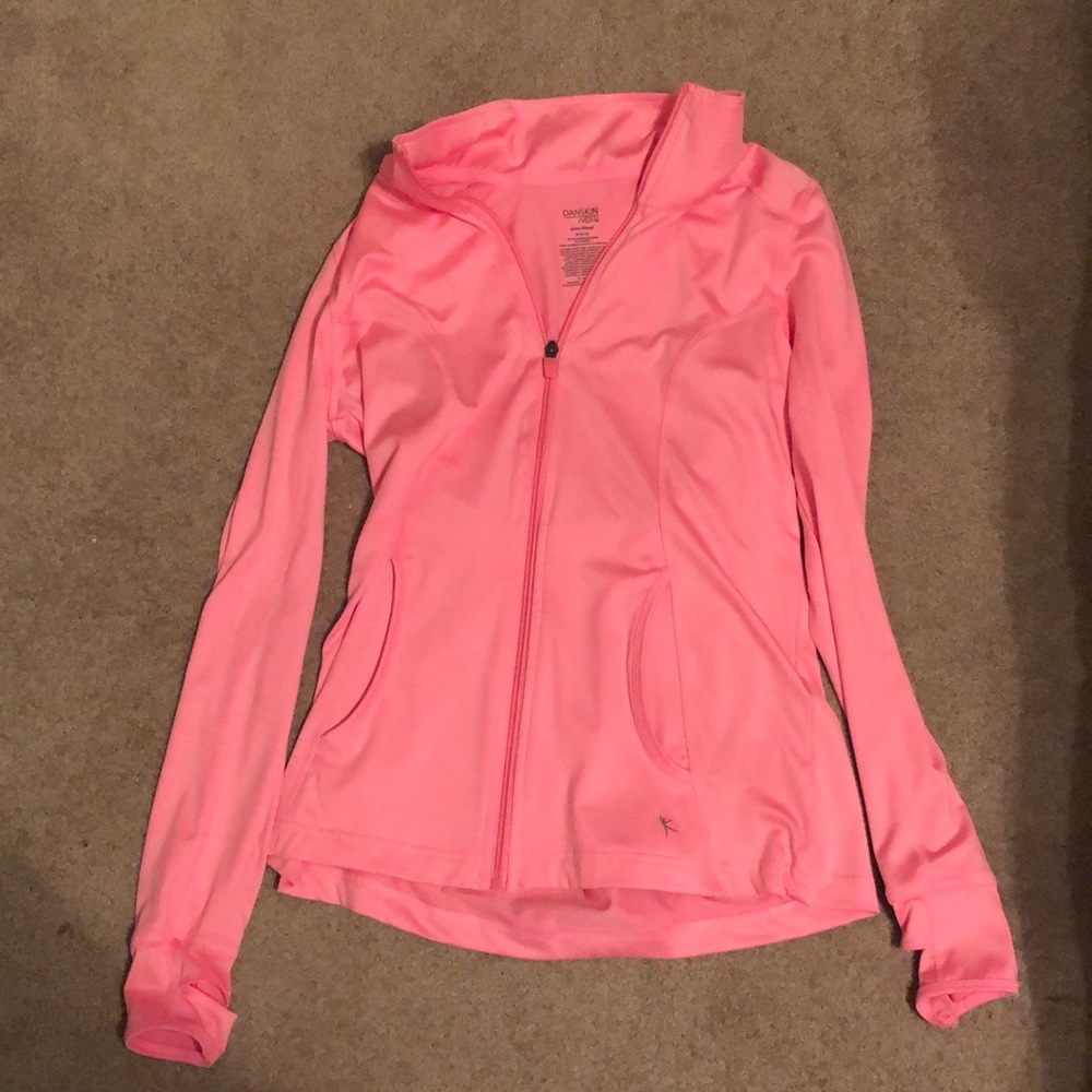 Pink Zip-up Workout Jacket